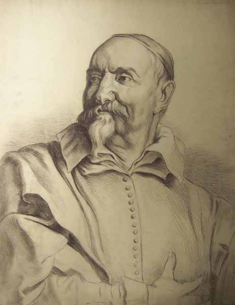 Copy of a Half-Length Portrait of an Old Man in Seventeenth Century Dress
